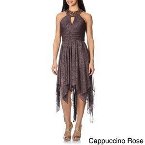 Sparkle Ruched Halter Formal Dress size 6